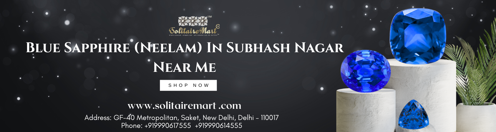Blue Sapphire (Neelam) In Subhash Nagar Near Me